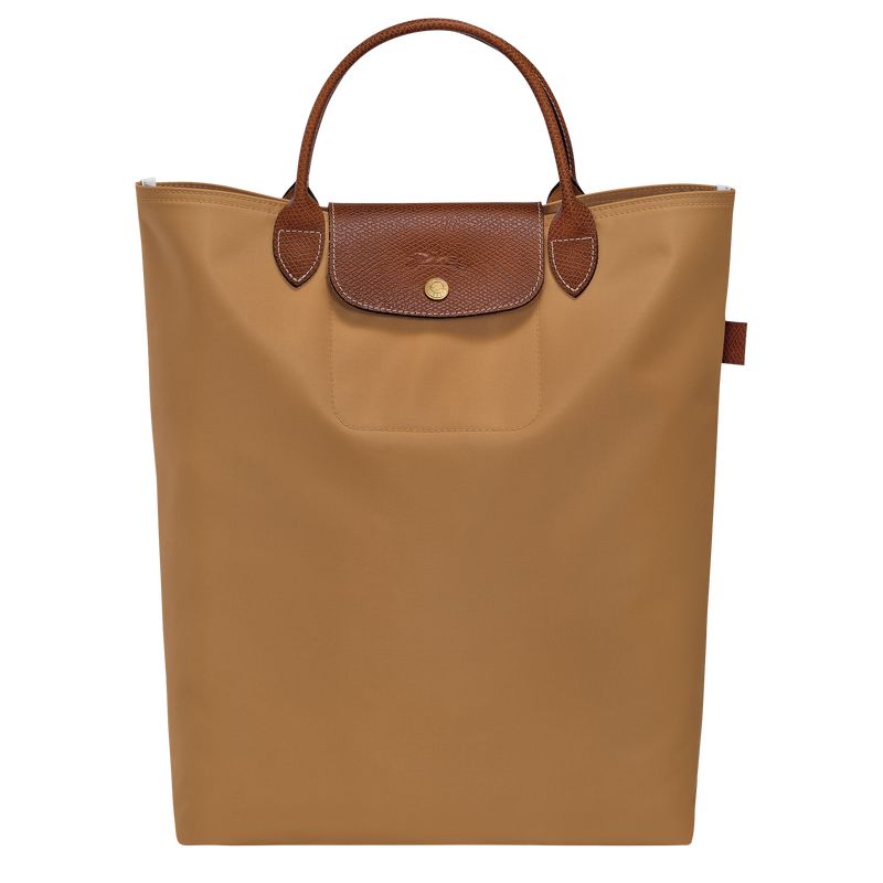 Brown Longchamp Le Pliage Original M Men Tote Bag | Ksa-632IVBFZQ