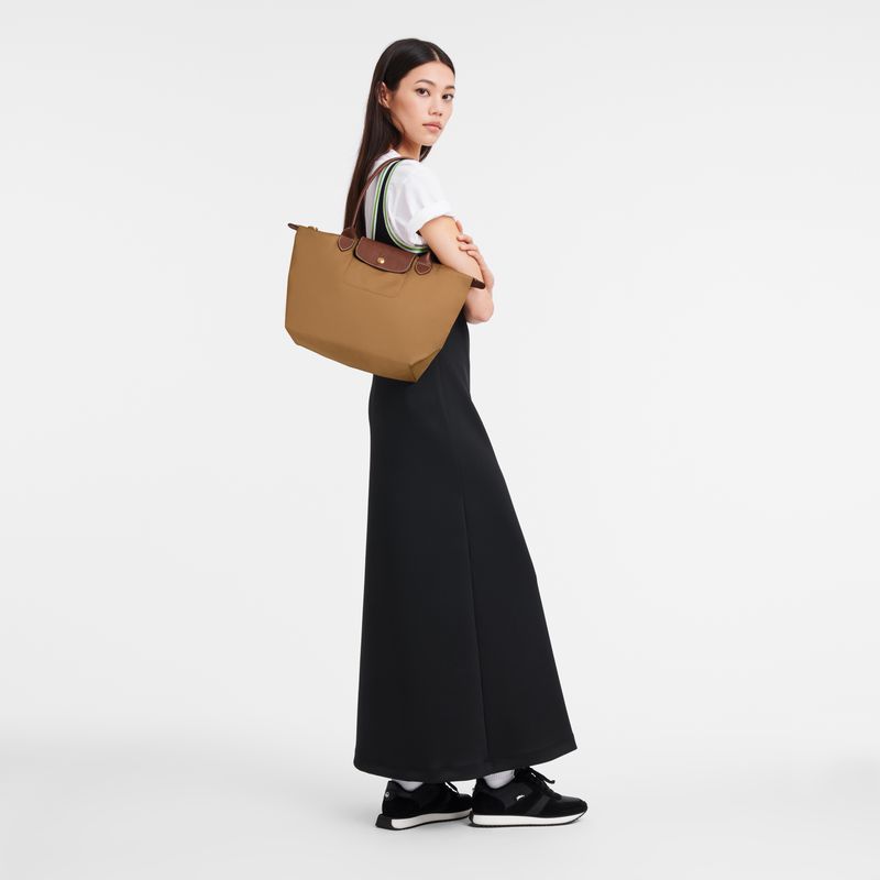 Brown Longchamp Le Pliage Original M Women Tote Bag | Ksa-978HLWVEB