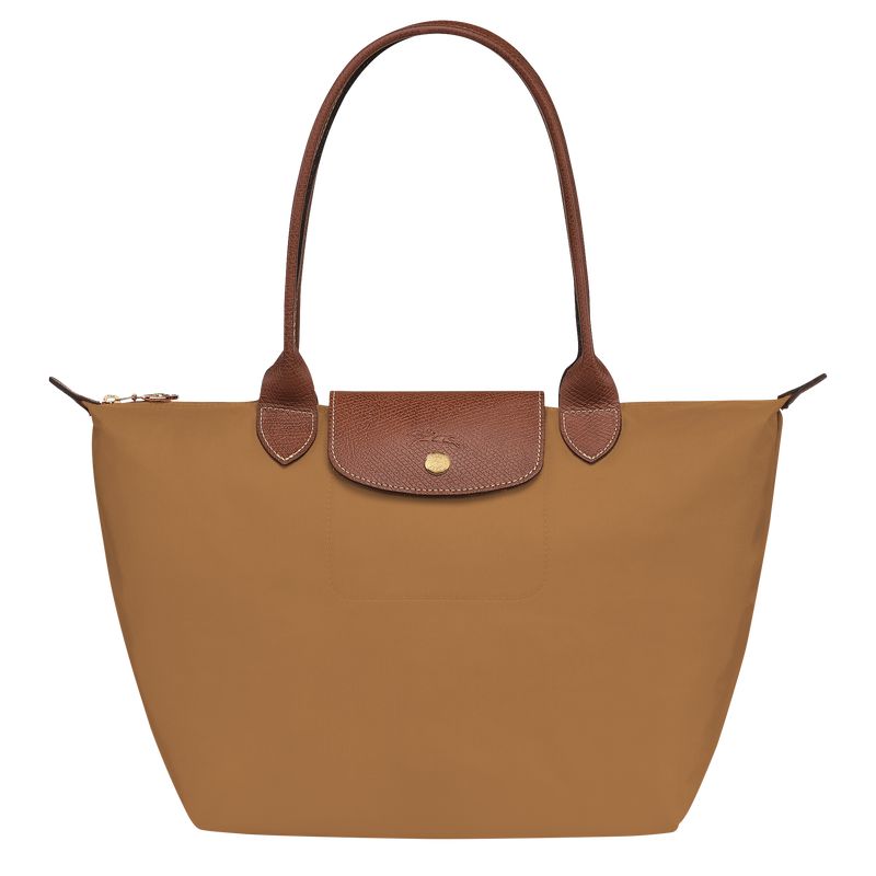 Brown Longchamp Le Pliage Original M Women Tote Bag | Ksa-978HLWVEB
