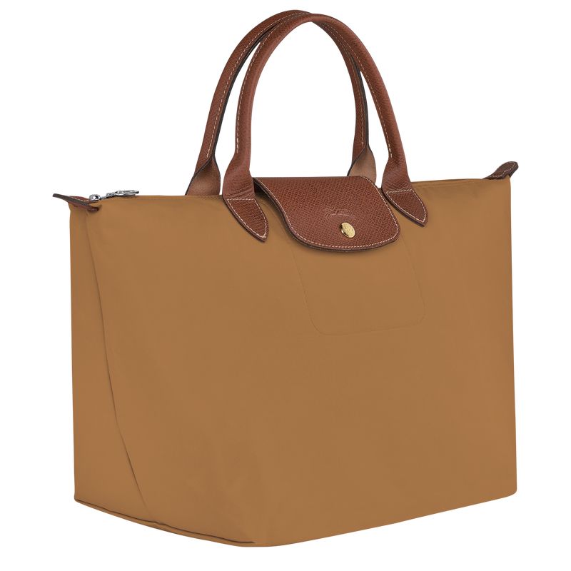 Brown Longchamp Le Pliage Original M Women Handbag | Ksa-613FYEMNV