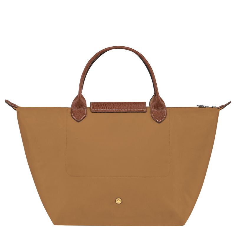 Brown Longchamp Le Pliage Original M Women Handbag | Ksa-613FYEMNV