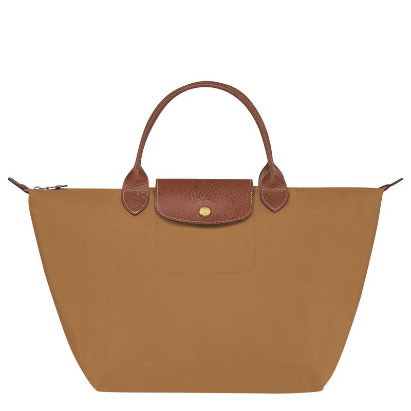Brown Longchamp Le Pliage Original M Women Handbag | Ksa-613FYEMNV