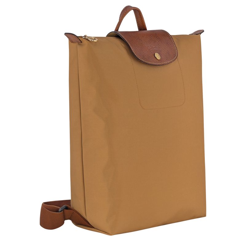 Brown Longchamp Le Pliage Original M Women Backpack | Ksa-401NGRSQI