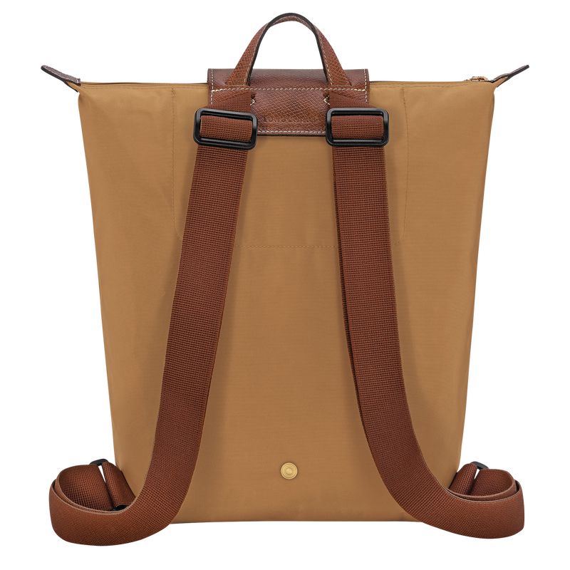 Brown Longchamp Le Pliage Original M Women Backpack | Ksa-401NGRSQI