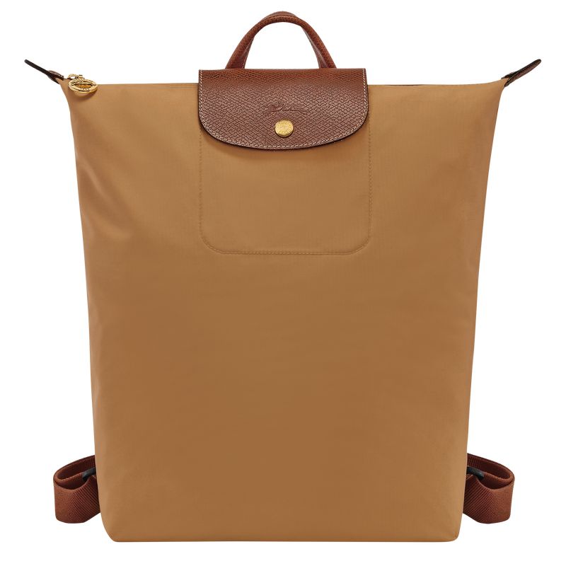 Brown Longchamp Le Pliage Original M Women Backpack | Ksa-401NGRSQI