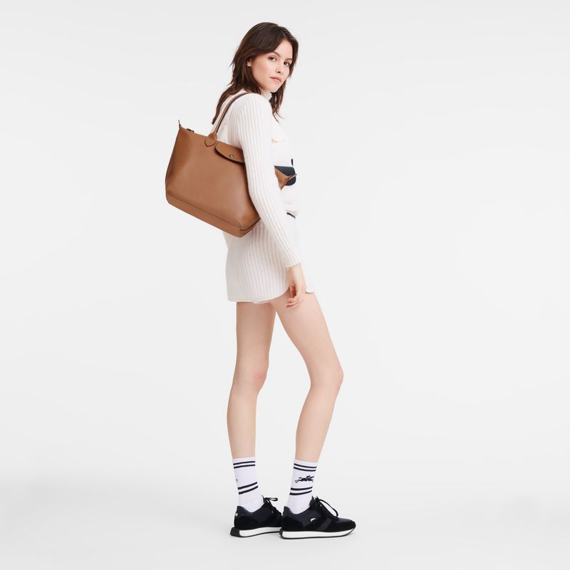 Brown Longchamp Le Pliage Xtra M Women Tote Bag | Ksa-604NCHYIM