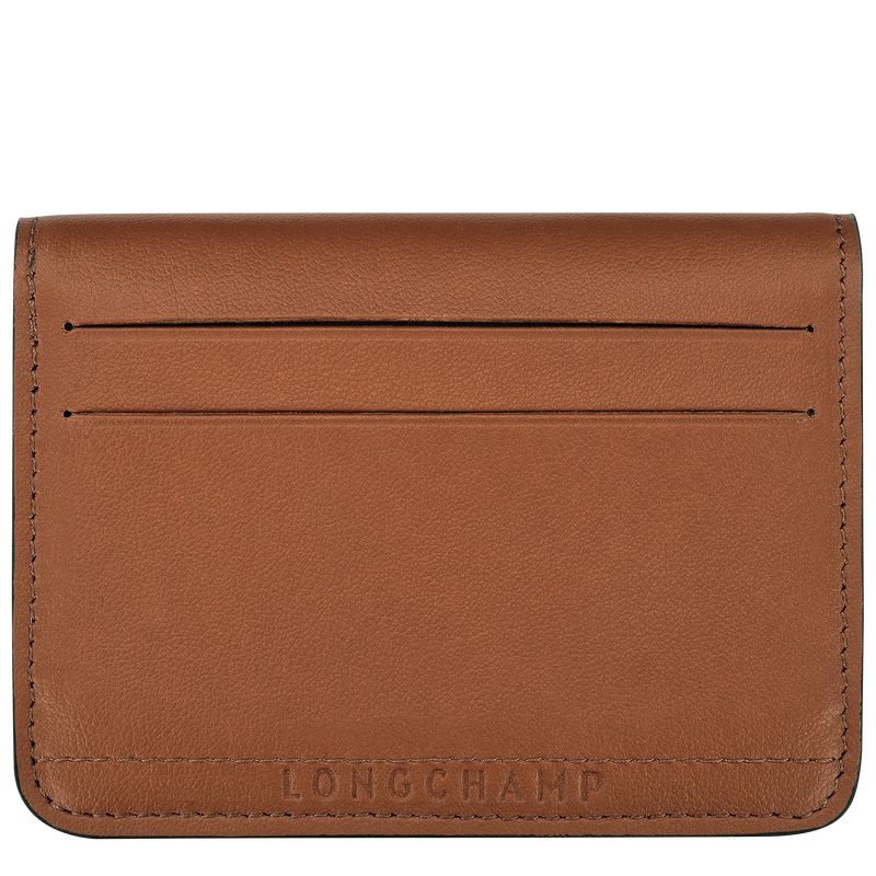 Brown Longchamp Le Pliage Xtra Men Card Holder | Ksa-658UJPSFV