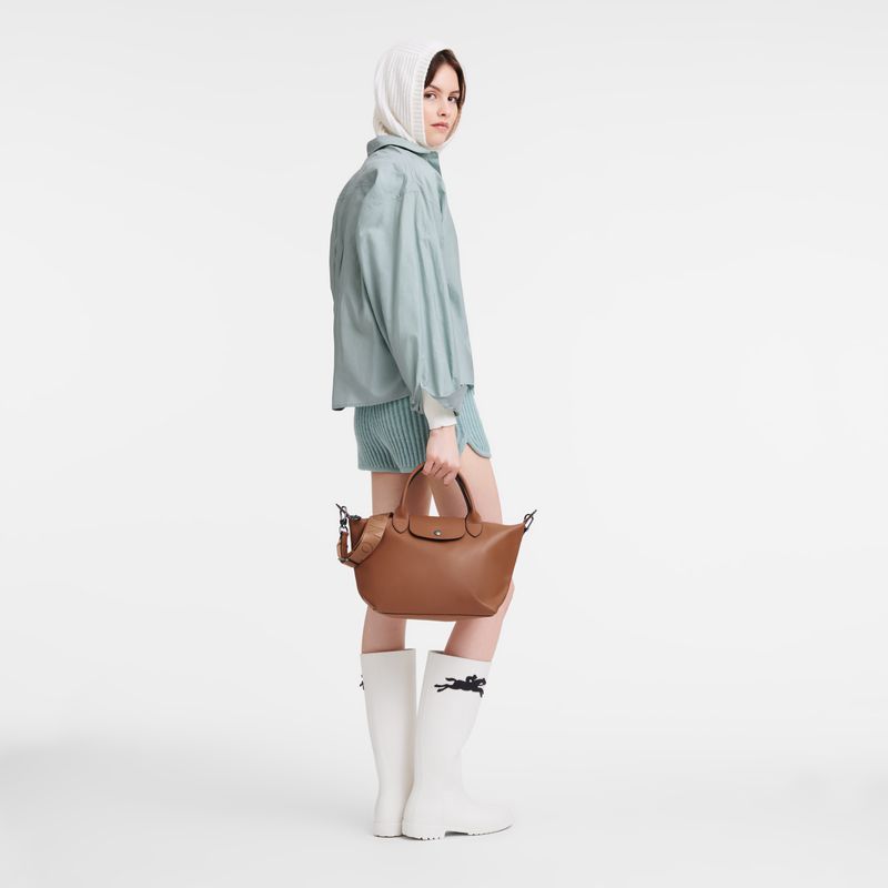 Brown Longchamp Le Pliage Xtra S Women Handbag | Ksa-596OEIZDS