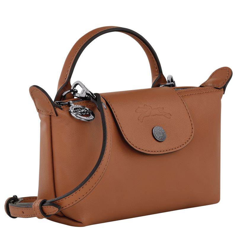 Brown Longchamp Le Pliage Xtra Xs Women Pouch | Ksa-931HDBNZG