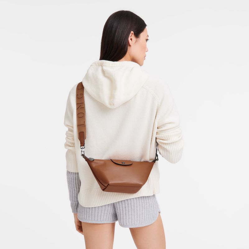 Brown Longchamp Le Pliage Xtra Xs Women Crossbody Bag | Ksa-147PAZTFN