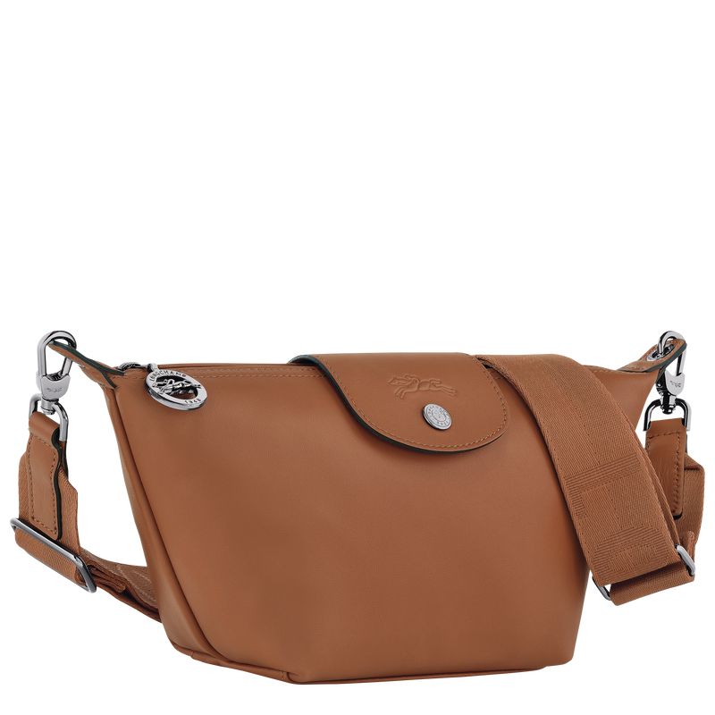 Brown Longchamp Le Pliage Xtra Xs Women Crossbody Bag | Ksa-147PAZTFN