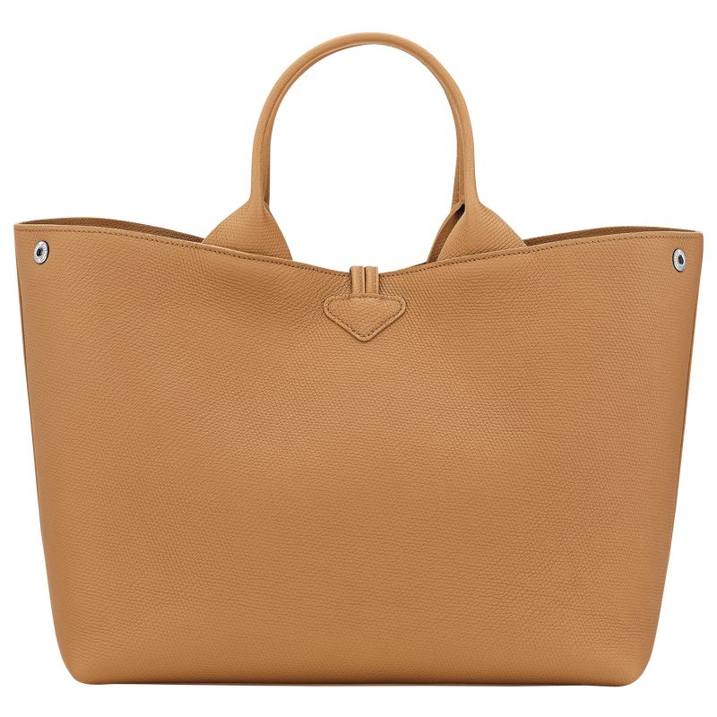 Brown Longchamp Le Roseau L Women Handbag | Ksa-962UKPODM