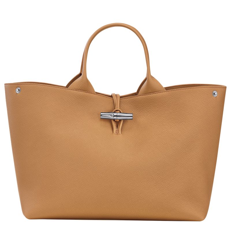 Brown Longchamp Le Roseau L Women Handbag | Ksa-962UKPODM