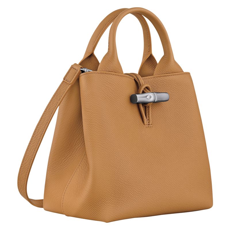 Brown Longchamp Le Roseau S Women Handbag | Ksa-967WXVZEO