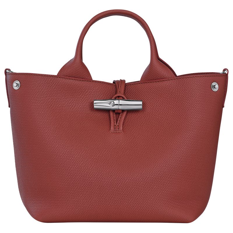 Brown Longchamp Le Roseau S Women Handbag | Ksa-807KIEBAM