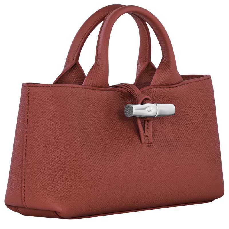 Brown Longchamp Le Roseau S Women Handbag | Ksa-571YEFJAD