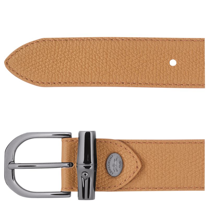 Brown Longchamp Le Roseau Women Belt | Ksa-450TERAXN