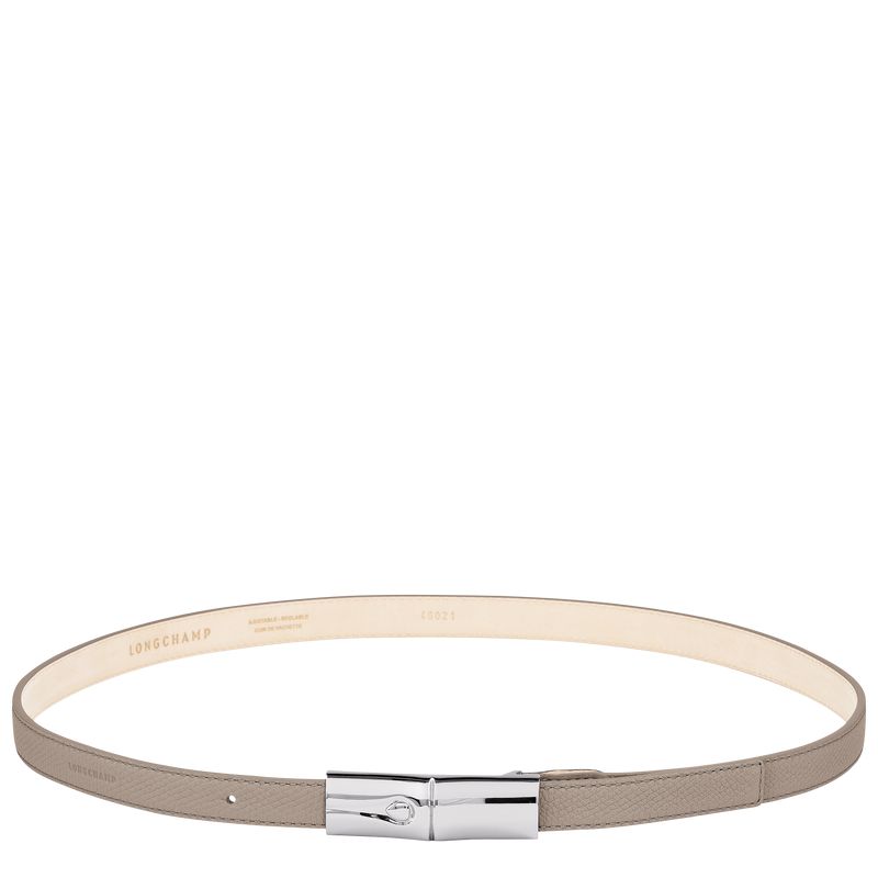 Brown Longchamp Le Roseau Women Belt | Ksa-320QJTOSB
