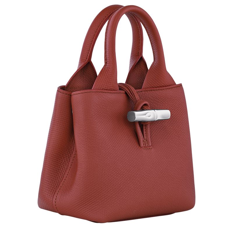 Brown Longchamp Le Roseau Xs Women Handbag | Ksa-549PEUTNZ