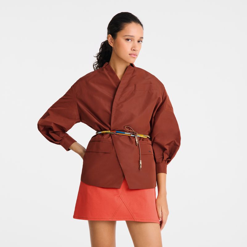 Brown Longchamp Longfriend Women Belt | Ksa-329TISOGX