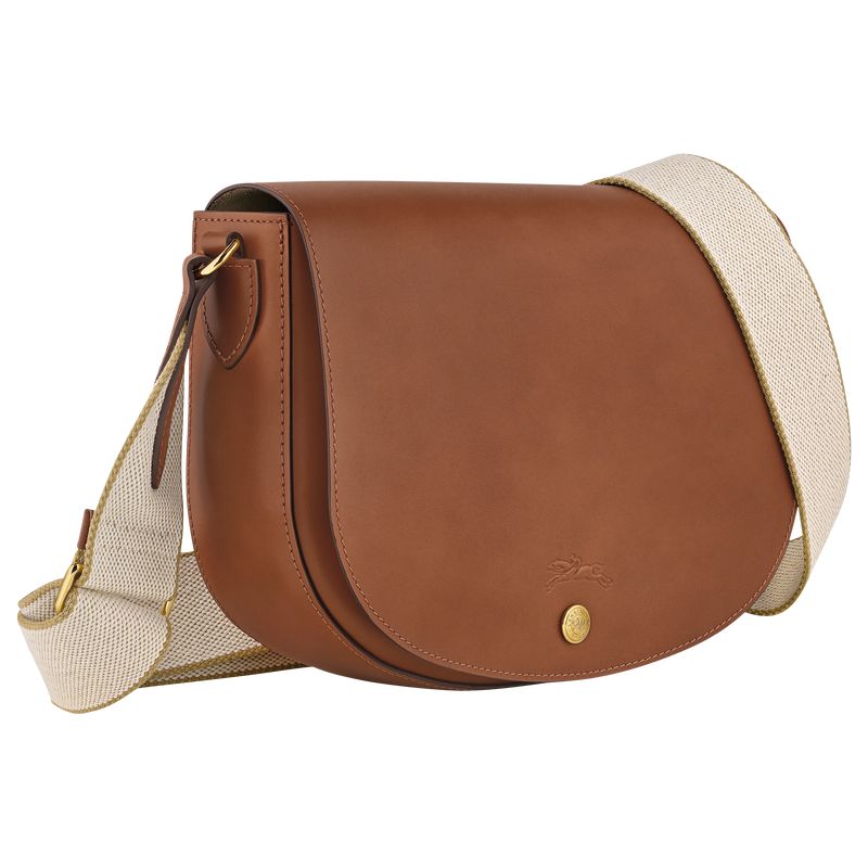 Brown Longchamp Épure M Women Crossbody Bag | Ksa-154QJFRKB