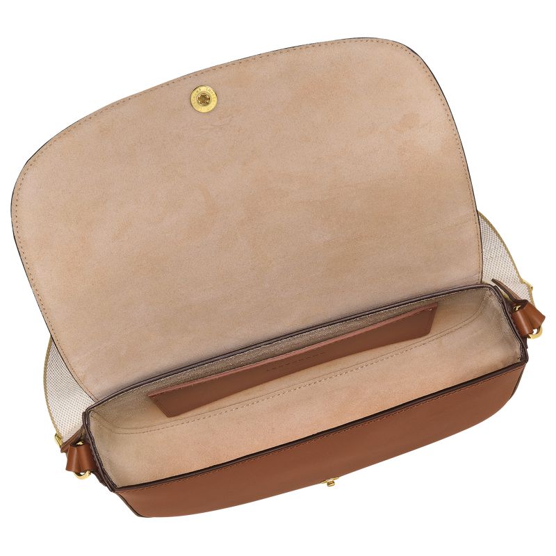 Brown Longchamp Épure M Women Crossbody Bag | Ksa-154QJFRKB
