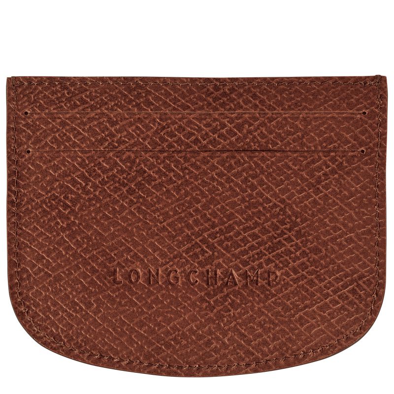 Brown Longchamp Épure Men Card Holder | Ksa-768YVIQBL
