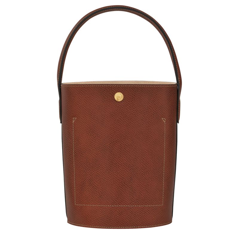 Brown Longchamp Épure S Women Bucket Bag | Ksa-238OKCRZN