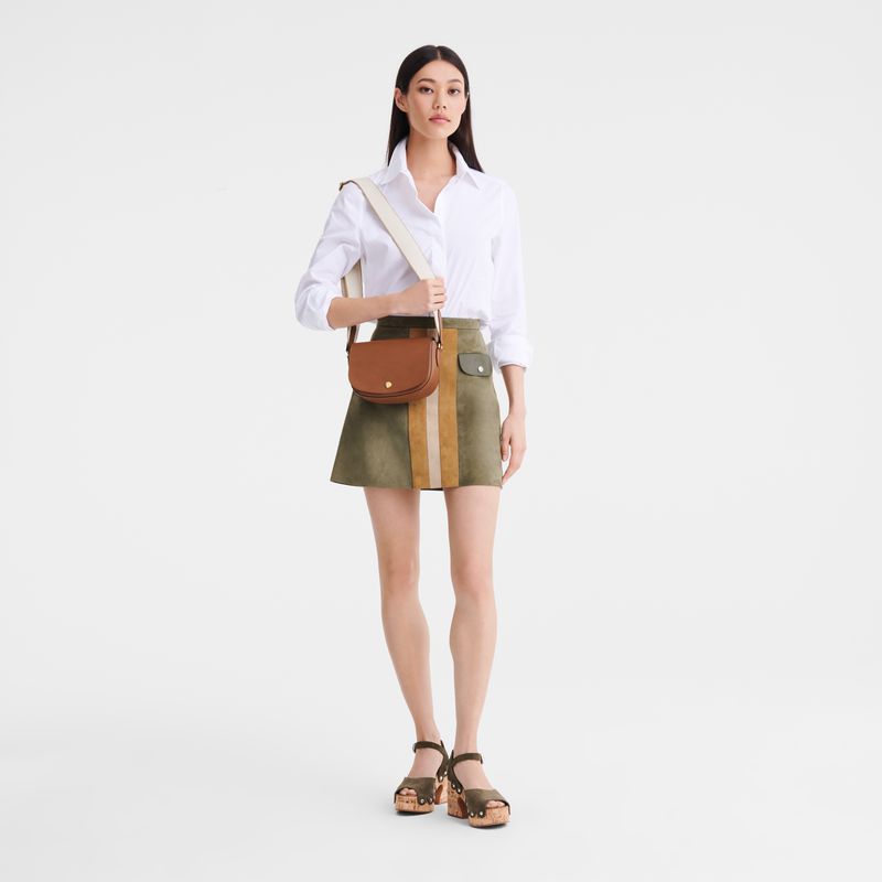 Brown Longchamp Épure S Women Crossbody Bag | Ksa-418HGLKVP