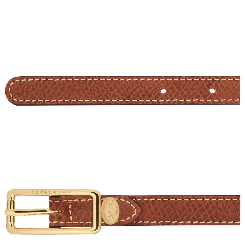 Brown Longchamp Épure Women Belt | Ksa-079EFTLZN
