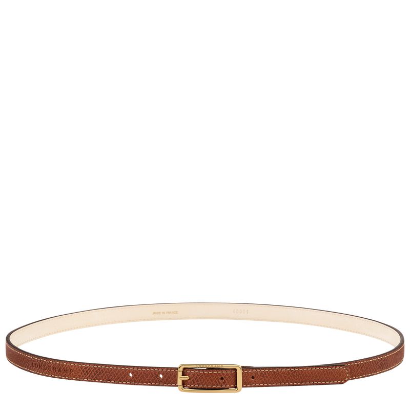 Brown Longchamp Épure Women Belt | Ksa-079EFTLZN