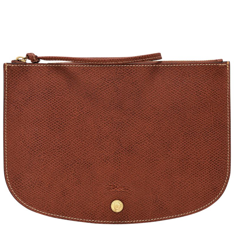 Brown Longchamp Épure Women Pouch | Ksa-281CIHPJL