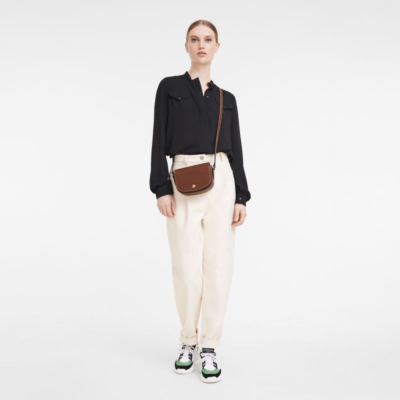Brown Longchamp Épure Xs Women Crossbody Bag | Ksa-065WROMQN