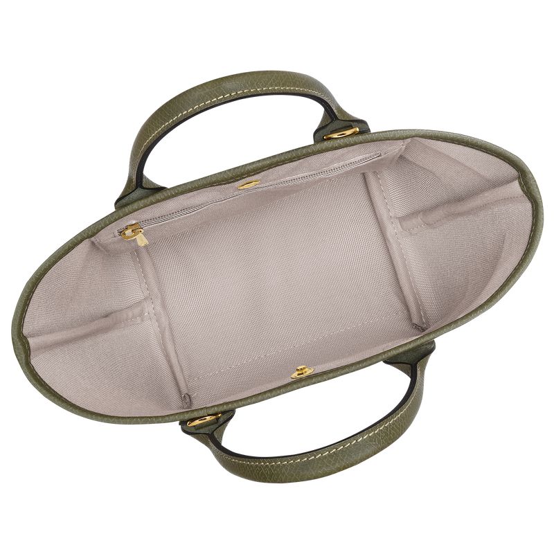Brown / Olive Longchamp Le Pliage Collection Xs Basket Women Tote Bag | Ksa-596WKCBGE