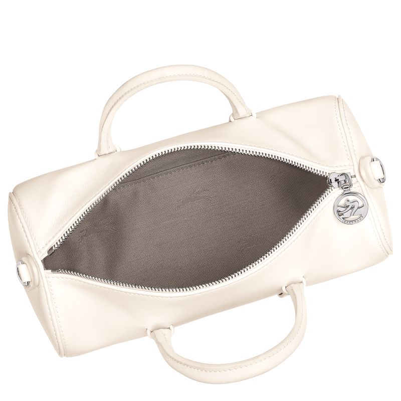 Cream Longchamp Daylong M Women Handbag | Ksa-409GQEZXA