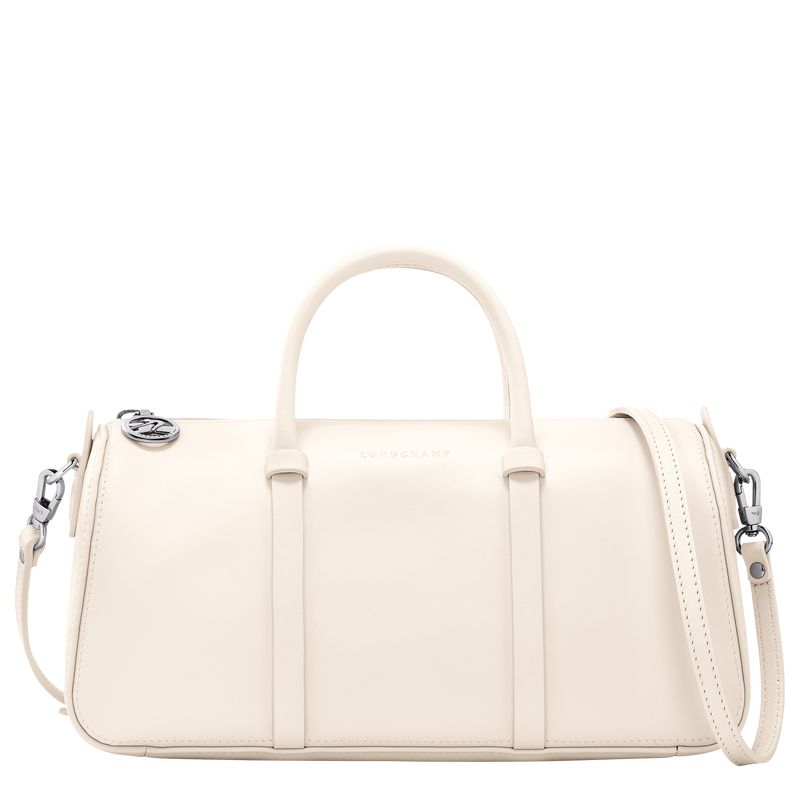 Cream Longchamp Daylong M Women Handbag | Ksa-409GQEZXA