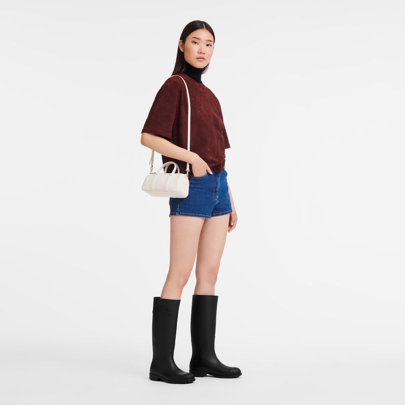 Cream Longchamp Daylong S Women Handbag | Ksa-937HRIYSG