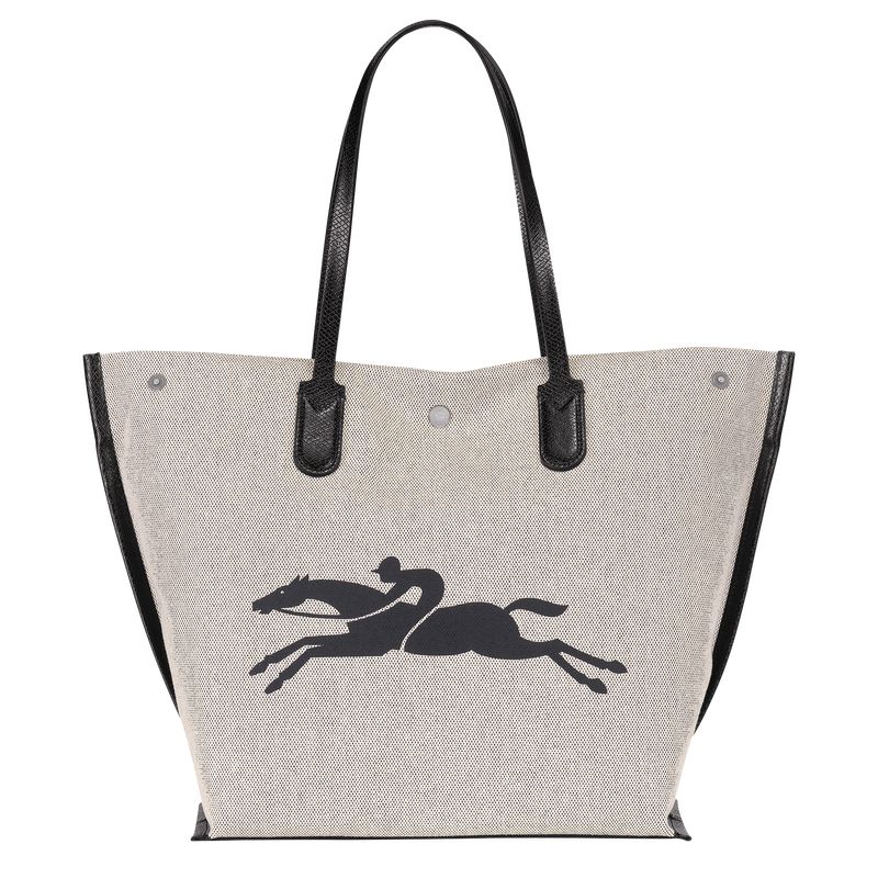 Cream Longchamp Essential L Women Tote Bag | Ksa-691DQYEHP