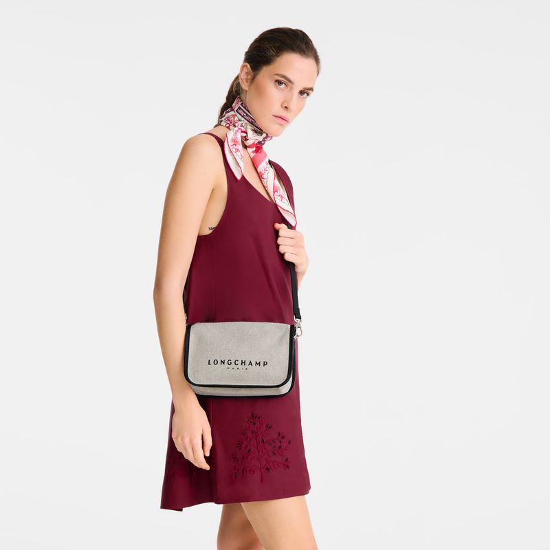 Cream Longchamp Essential S Women Crossbody Bag | Ksa-936OMABUQ