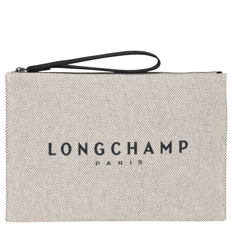Cream Longchamp Essential Women Pouch | Ksa-258APBXJG