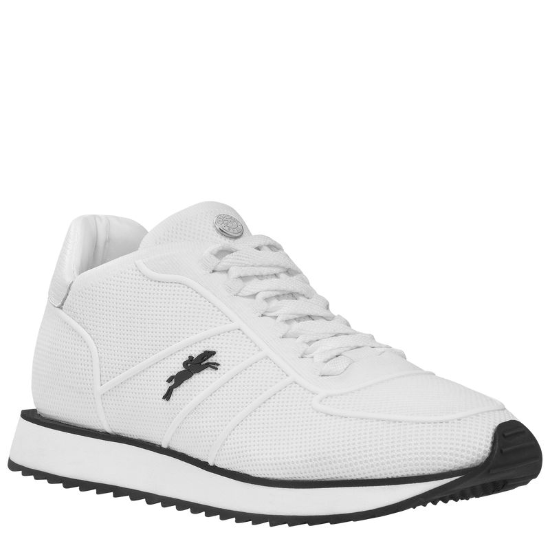 Cream Longchamp Le Pliage Collection Women Sneakers | Ksa-651SXMVAE