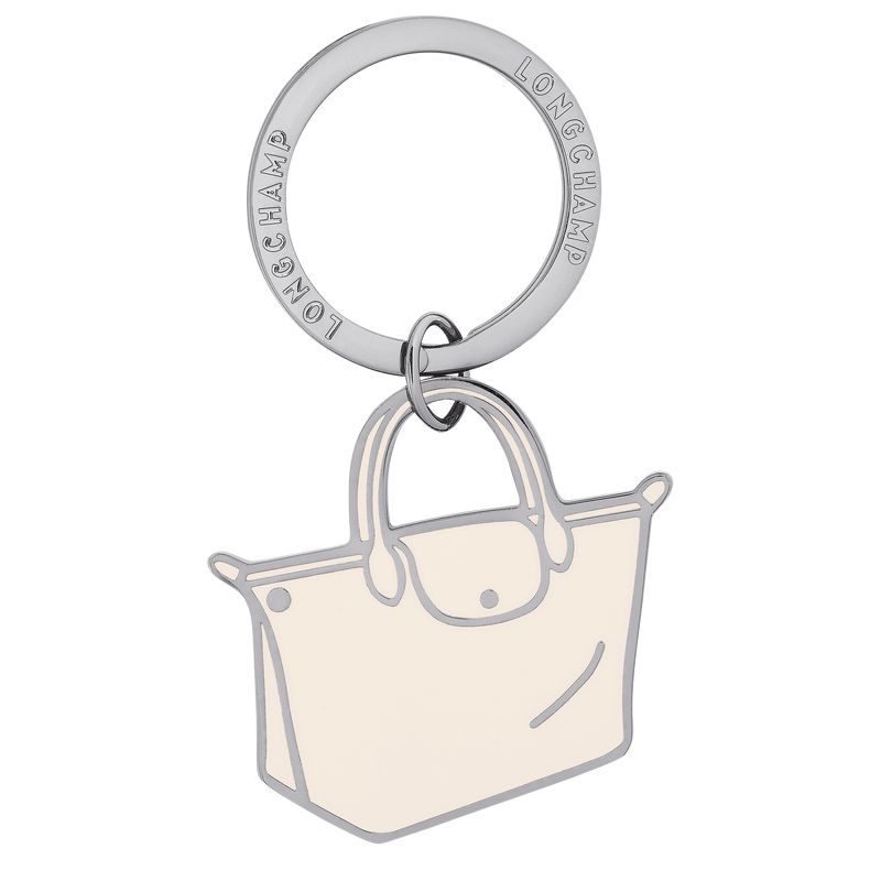Cream Longchamp Le Pliage Women Key Rings | Ksa-386NEBKQC