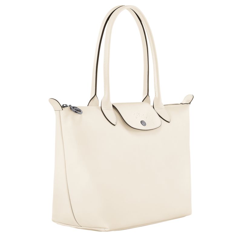 Cream Longchamp Le Pliage Xtra M Women Tote Bag | Ksa-809WNMFCV