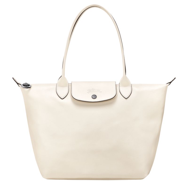 Cream Longchamp Le Pliage Xtra M Women Tote Bag | Ksa-809WNMFCV