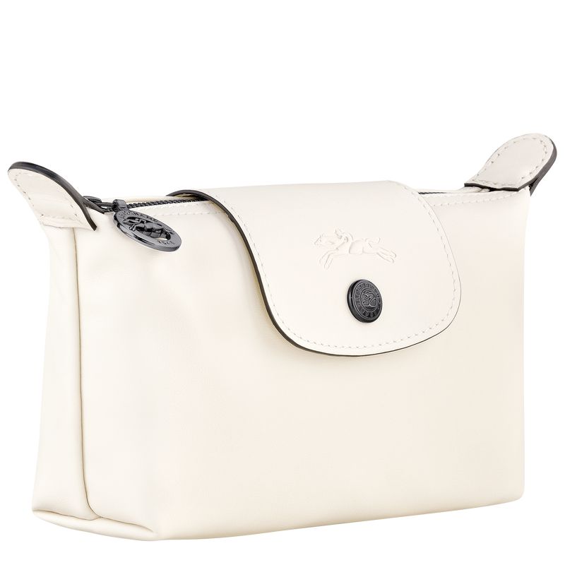 Cream Longchamp Le Pliage Xtra Men Pouch | Ksa-250HDXJIQ
