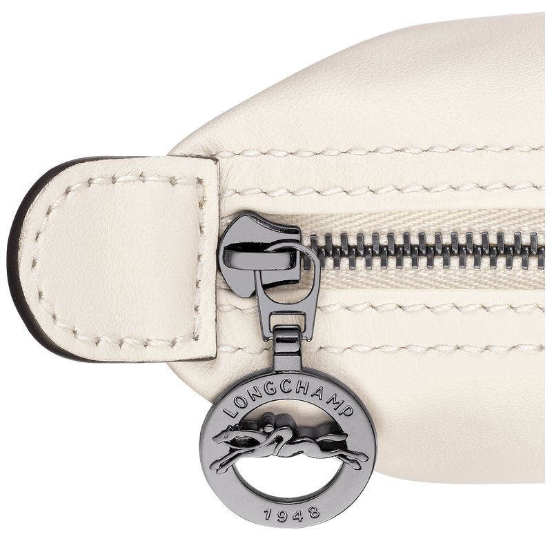 Cream Longchamp Le Pliage Xtra Men Pouch | Ksa-250HDXJIQ