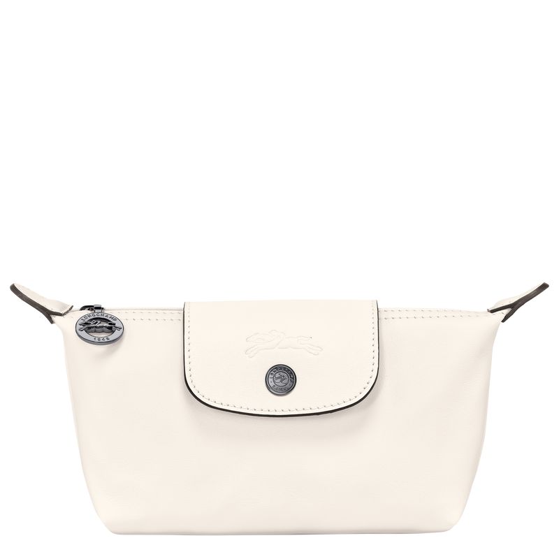 Cream Longchamp Le Pliage Xtra Men Pouch | Ksa-250HDXJIQ