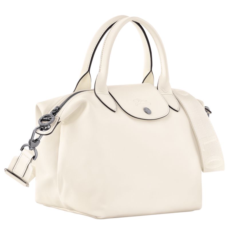 Cream Longchamp Le Pliage Xtra S Women Handbag | Ksa-039AFZGLI