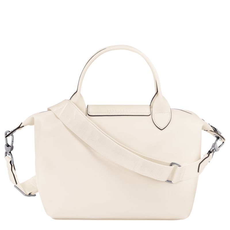 Cream Longchamp Le Pliage Xtra S Women Handbag | Ksa-039AFZGLI