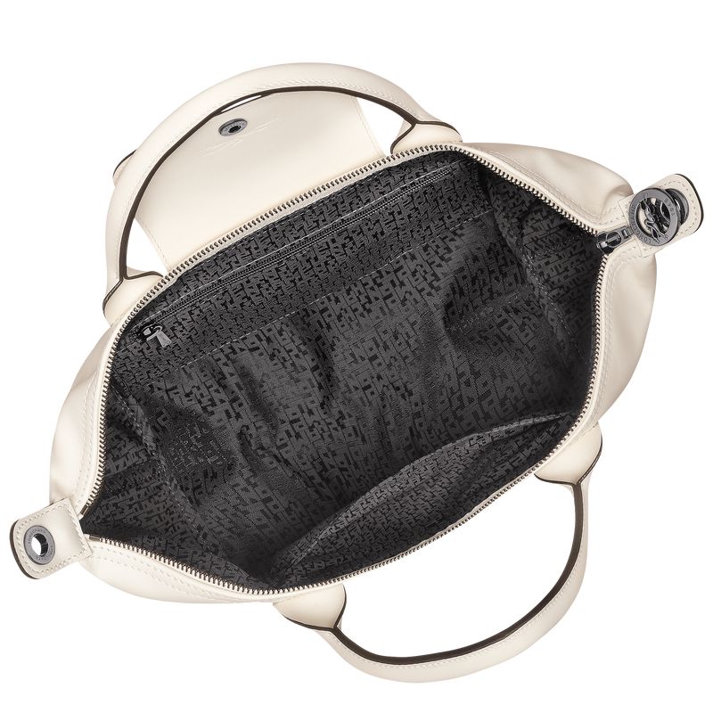 Cream Longchamp Le Pliage Xtra S Women Handbag | Ksa-039AFZGLI